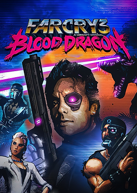 Far Cry 3 Blood Dragon Poster