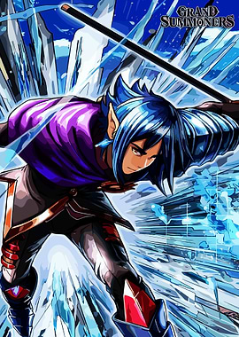 Grand Summoners Anime Character