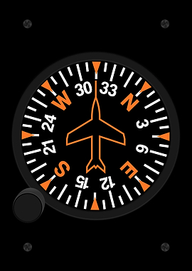 Heading Indicator Aeronautical Art