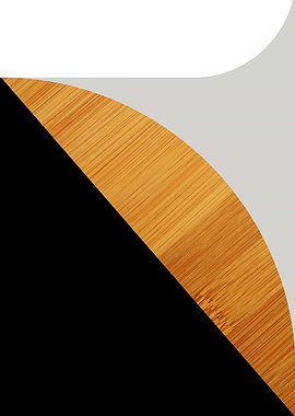 Abstract Wood Grain and Geometric Shapes