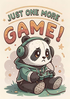 Sad Panda Gamer