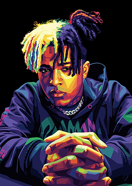 XXXTentacion Pop Art Portrait