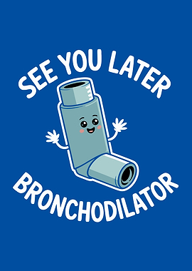 Cute Bronchodilator Cartoon