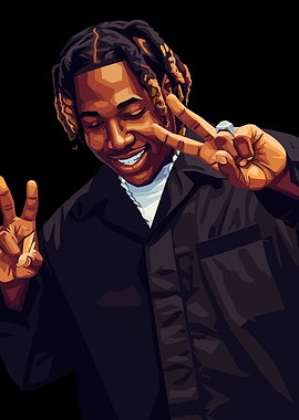 Don Toliver Rapper Digital Art