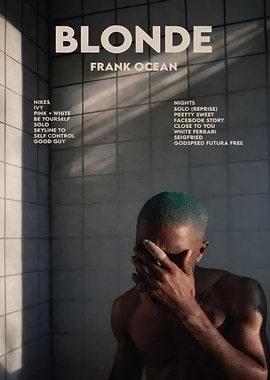 Frank Ocean Blonde Album Cover