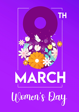 Happy Women's Day March 8th