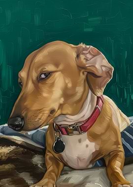 Funny Skeptical Dachshund Dog Meme