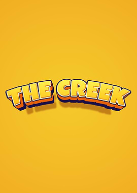 The Creek Text Art