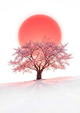 Rising Sun Cherry Blossom