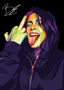 Billie Eilish Portrait