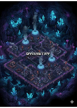 Pixel Art Cave Factory