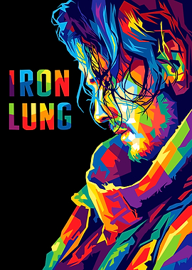 Iron Lung Pop Art Portrait