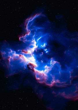 Nebula in Deep Space