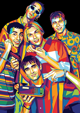 Backstreet Boys Pop Art