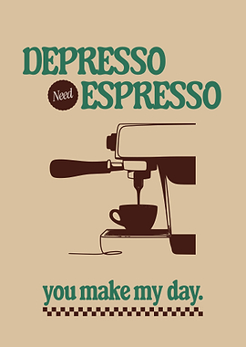 Depresso Espresso Coffee Art