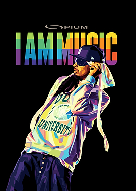 I AM MUSIC Pop Art