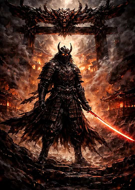 Demonic Samurai Warrior