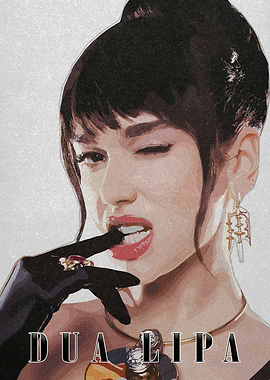 Dua Lipa Portrait
