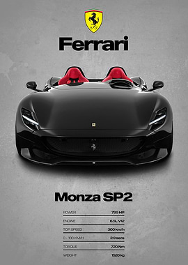 Ferrari Monza SP2 Specifications