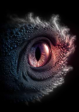 Dragon Eye Close-Up