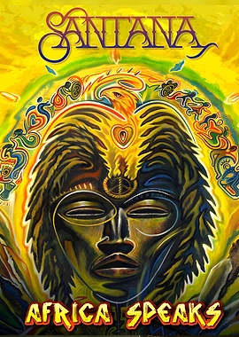 Santana Africa Speaks Album Art