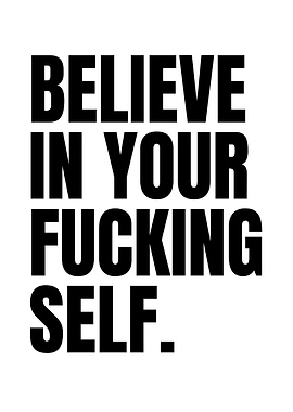Believe in Yourself