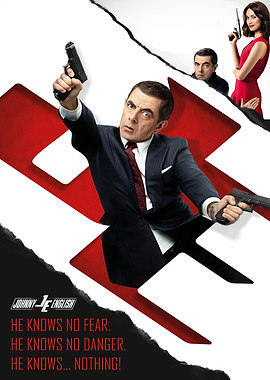 Johnny English with Guns