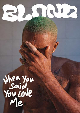 Frank Ocean Blond Album Cover