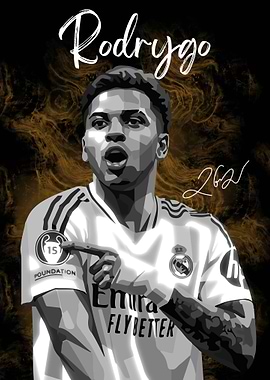 Rodrygo Goes Portrait