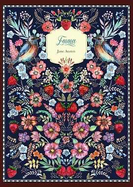 Emma by Jane Austen Botanical Ilustration