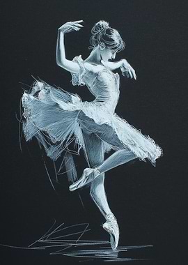 Ballerina in Motion