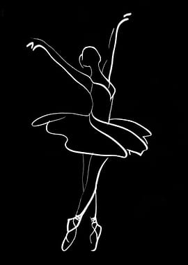 Ballet Dancer Silhouette