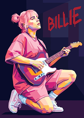 Billie Eilish Playing Guitar
