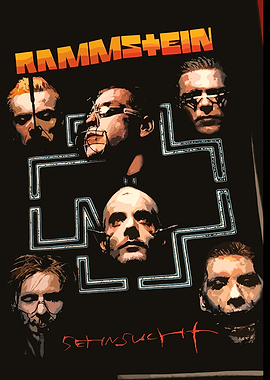 Rammstein 'Sehnsucht' Album Cover