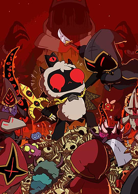 Cult of the Lamb Battle Scene