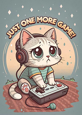 Sad Cat Gamer