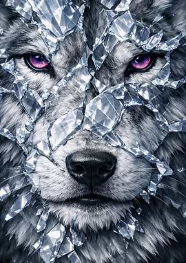 Crystal Wolf Gaze