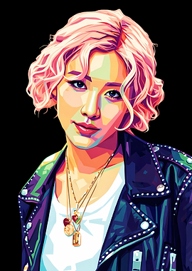 Pop Art Portrait of a Woman