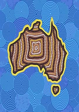 Australian Aboriginal Dot Painting