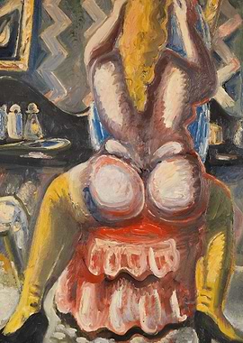 Abstract Figure Painting