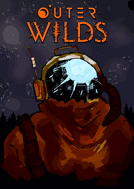 Outer Wilds Astronaut in Space