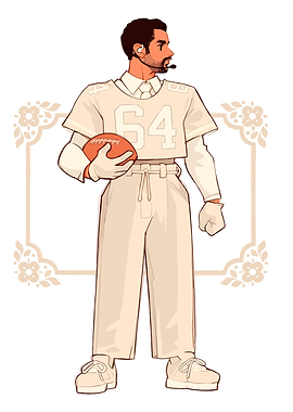 Bad Bunny Super Bowl Uniform Holding Ball