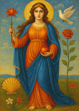 Venus, Roman goddess of love, beauty and desire