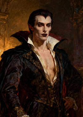 Gothic Vampire Portrait