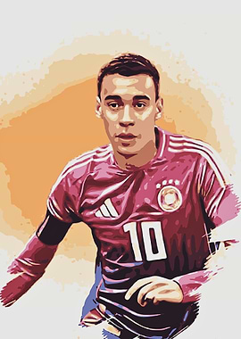 Jamal Musiala Pop Art