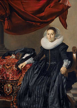 Portrait of a Woman in a Ruff Collar