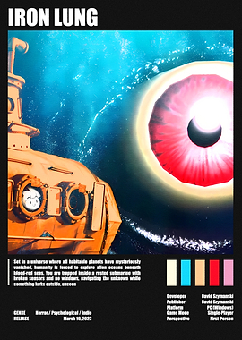Iron Lung Game Poster