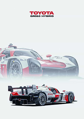 Toyota GR010 Hybrid Race Cars
