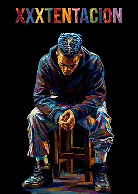 XXXTentacion Portrait vector