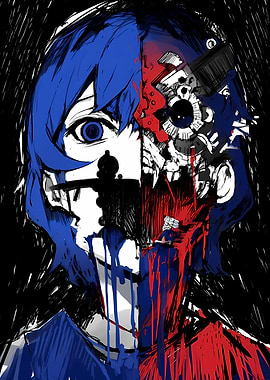 Disturbing Anime Portrait